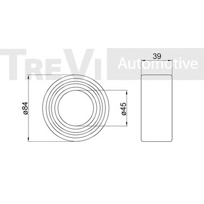 Photo Wheel Bearing Kit TREVI AUTOMOTIVE WB1291