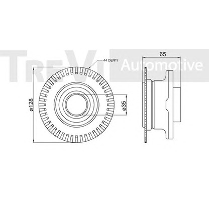 Photo Wheel Bearing Kit TREVI AUTOMOTIVE WB1339