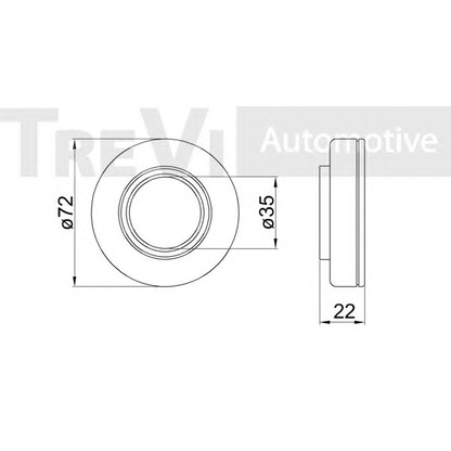 Photo Wheel Bearing Kit TREVI AUTOMOTIVE WB1394