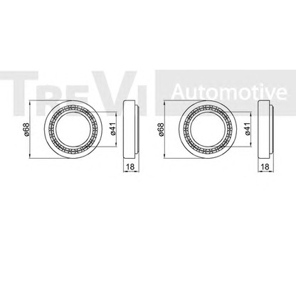 Foto Radlagersatz TREVI AUTOMOTIVE WB1399