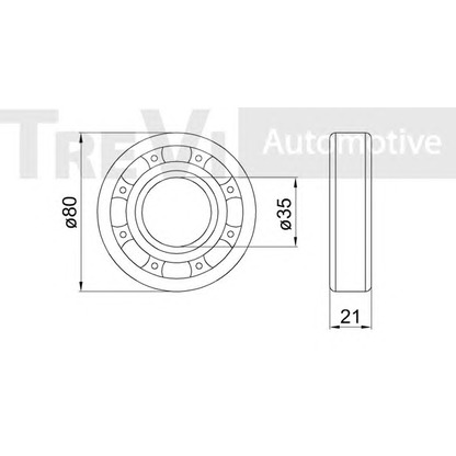 Foto Kit cuscinetto ruota TREVI AUTOMOTIVE WB1405