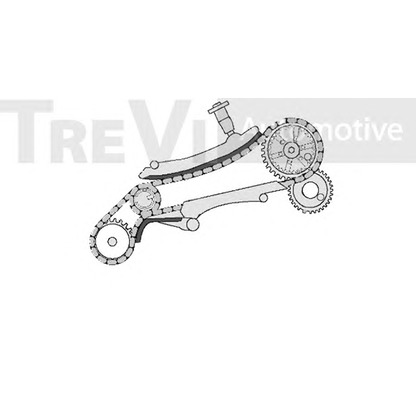 Foto Juego de cadena de distribución TREVI AUTOMOTIVE KC1004