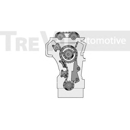 Photo Timing Chain Kit TREVI AUTOMOTIVE KC1023