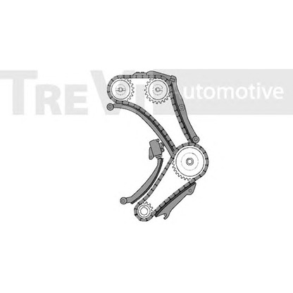 Photo Timing Chain Kit TREVI AUTOMOTIVE KC1034