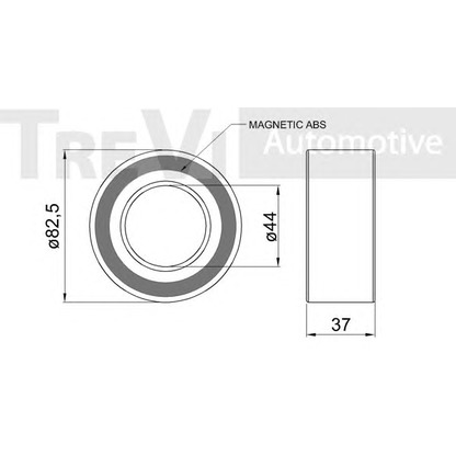 Foto Kit cuscinetto ruota TREVI AUTOMOTIVE WB1531