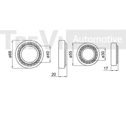 Foto Radlagersatz TREVI AUTOMOTIVE WB1537