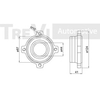 Foto Radlagersatz TREVI AUTOMOTIVE WB1551