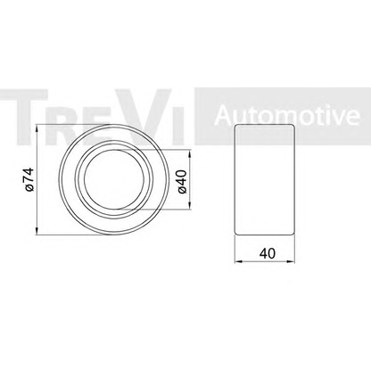 Foto Radlagersatz TREVI AUTOMOTIVE WB1560