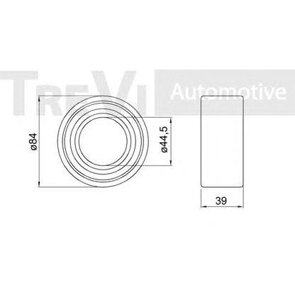 Foto Cojinete de rueda TREVI AUTOMOTIVE WB1589