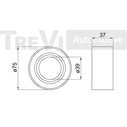 Photo Kit de roulements de roue TREVI AUTOMOTIVE WB1630