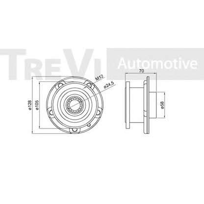 Foto Radlagersatz TREVI AUTOMOTIVE WB1635