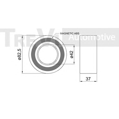 Foto Juego de cojinete de rueda TREVI AUTOMOTIVE WB1685