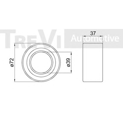 Foto Radlagersatz TREVI AUTOMOTIVE WB1723