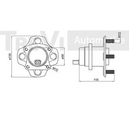 Foto Kit cuscinetto ruota TREVI AUTOMOTIVE WB1798