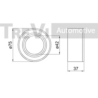 Zdjęcie Zestaw łożysk koła TREVI AUTOMOTIVE WB1963