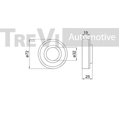 Zdjęcie Zestaw łożysk koła TREVI AUTOMOTIVE WB1978