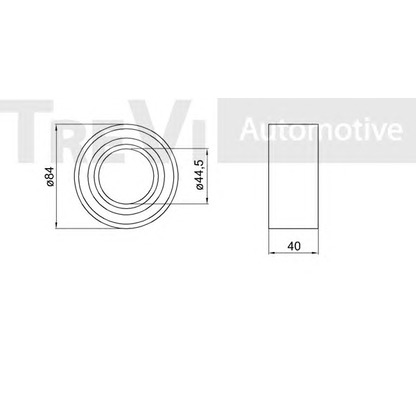 Photo Wheel Bearing Kit TREVI AUTOMOTIVE WB1996