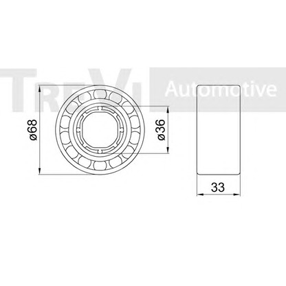 Photo Wheel Bearing Kit TREVI AUTOMOTIVE WB2130