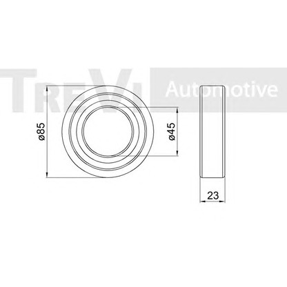 Photo Kit de roulements de roue TREVI AUTOMOTIVE WB2148