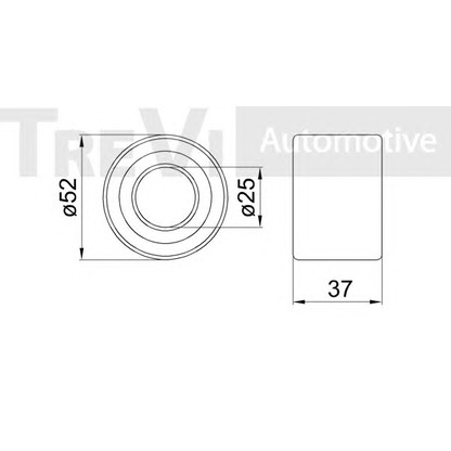 Foto Juego de cojinete de rueda TREVI AUTOMOTIVE WB2152