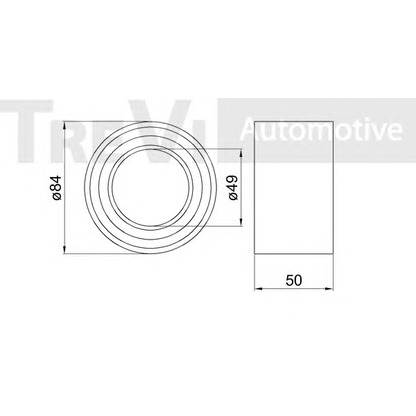 Foto Kit cuscinetto ruota TREVI AUTOMOTIVE WB2192