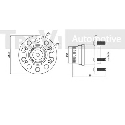 Foto Radlagersatz TREVI AUTOMOTIVE WB2311