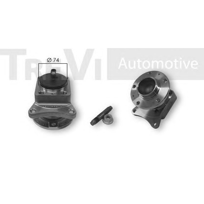 Фото Комплект подшипника ступицы колеса TREVI AUTOMOTIVE WB2329