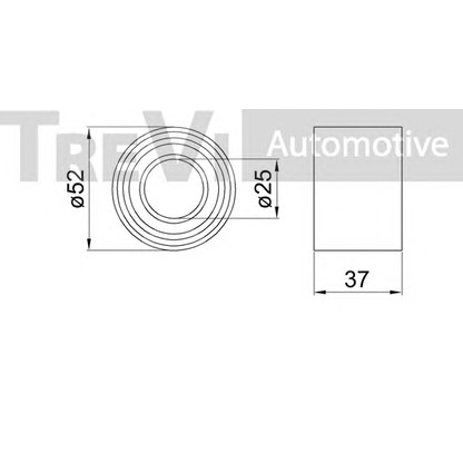 Photo Wheel Bearing Kit TREVI AUTOMOTIVE WB2363