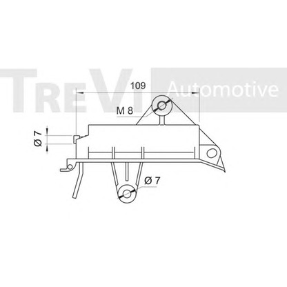 Foto Tensor de correa, correa dentada TREVI AUTOMOTIVE TD1531