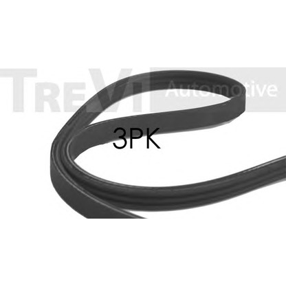 Foto Correa trapecial poli V TREVI AUTOMOTIVE 3PK800