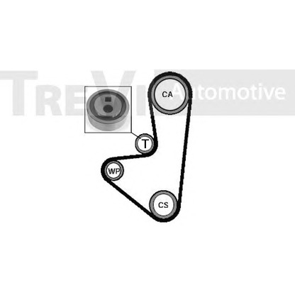 Zdjęcie Zestaw paska rozrządu TREVI AUTOMOTIVE KD1006