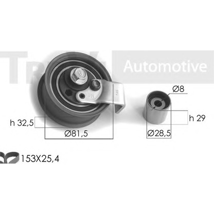 Foto Zahnriemensatz TREVI AUTOMOTIVE KD1057