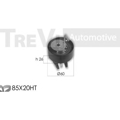 Foto Zahnriemen TREVI AUTOMOTIVE KD1328