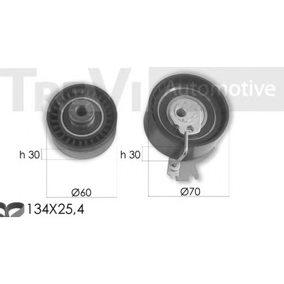 Foto Juego de correas dentadas TREVI AUTOMOTIVE KD1364