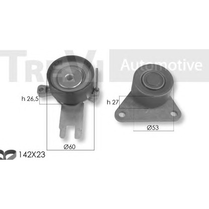 Foto Cinghia dentata TREVI AUTOMOTIVE KD1429