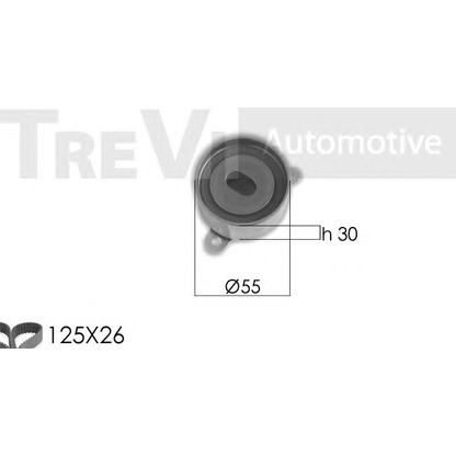 Photo Kit de distribution TREVI AUTOMOTIVE KD1455