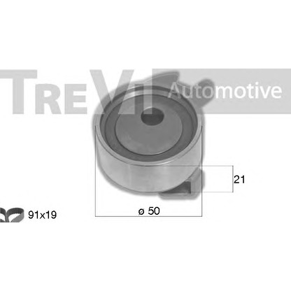 Foto Kit cinghie dentate TREVI AUTOMOTIVE KD1478