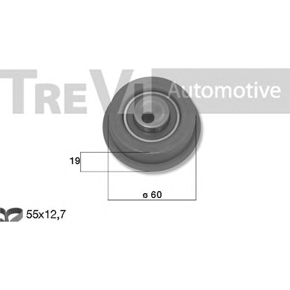 Photo Timing Belt Kit TREVI AUTOMOTIVE KD1502