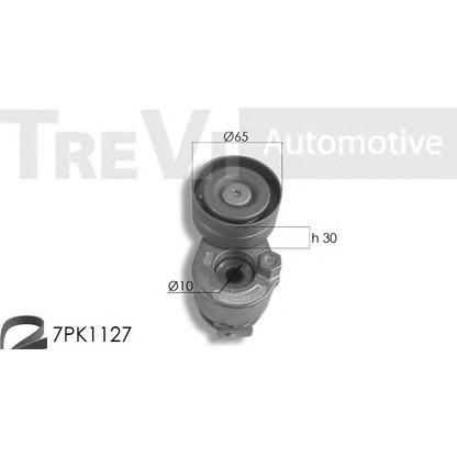 Foto Keilrippenriemensatz TREVI AUTOMOTIVE KA1039