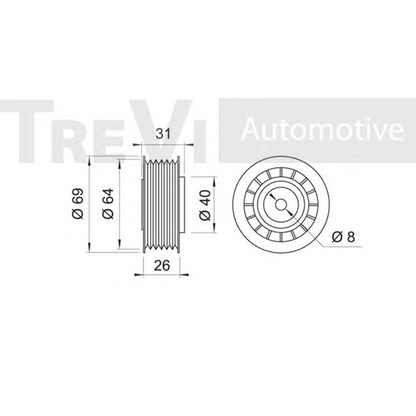 Zdjęcie  TREVI AUTOMOTIVE TA1073