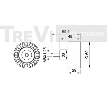 Foto Zahnriemensatz TREVI AUTOMOTIVE TD1322