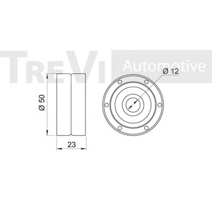 Foto Polea inversión/guía, correa distribución TREVI AUTOMOTIVE TD1496