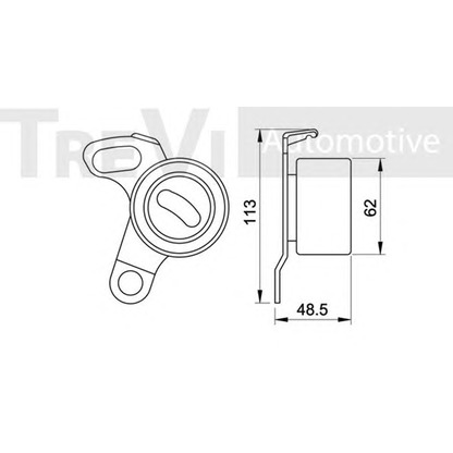 Foto Polea tensora, correa dentada TREVI AUTOMOTIVE TD1261