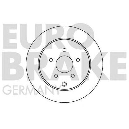 Photo Brake Disc EUROBRAKE 5815202271