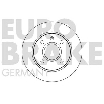 Foto Disco de freno EUROBRAKE 5815202526