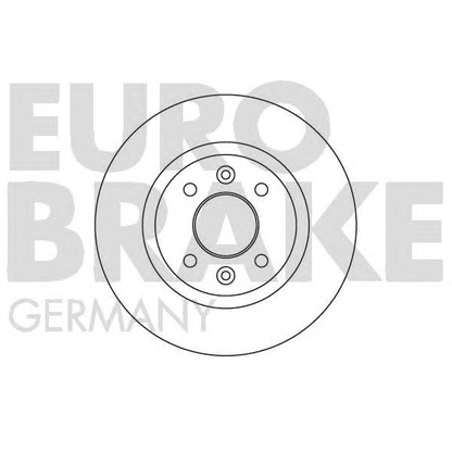 Photo Brake Disc EUROBRAKE 5815203922