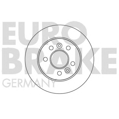 Фото Тормозной диск EUROBRAKE 5815203929