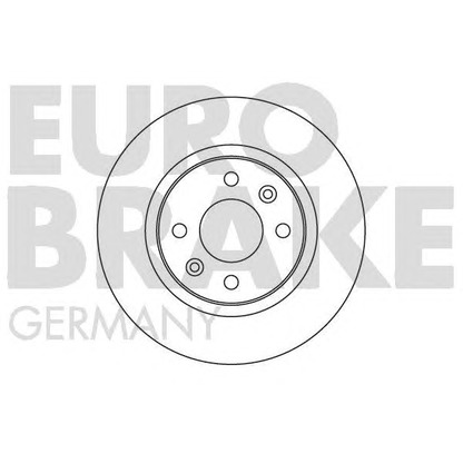 Foto Disco de freno EUROBRAKE 5815203939