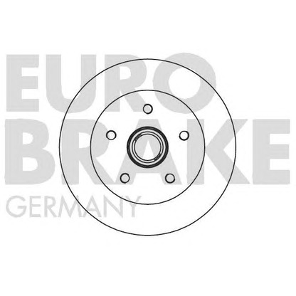 Zdjęcie Tarcza hamulcowa EUROBRAKE 5815204727