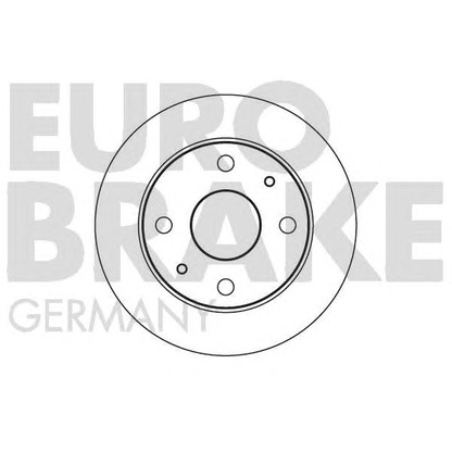Photo Brake Disc EUROBRAKE 5815205109
